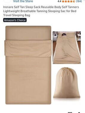 Never Used Self Tan sleep sack